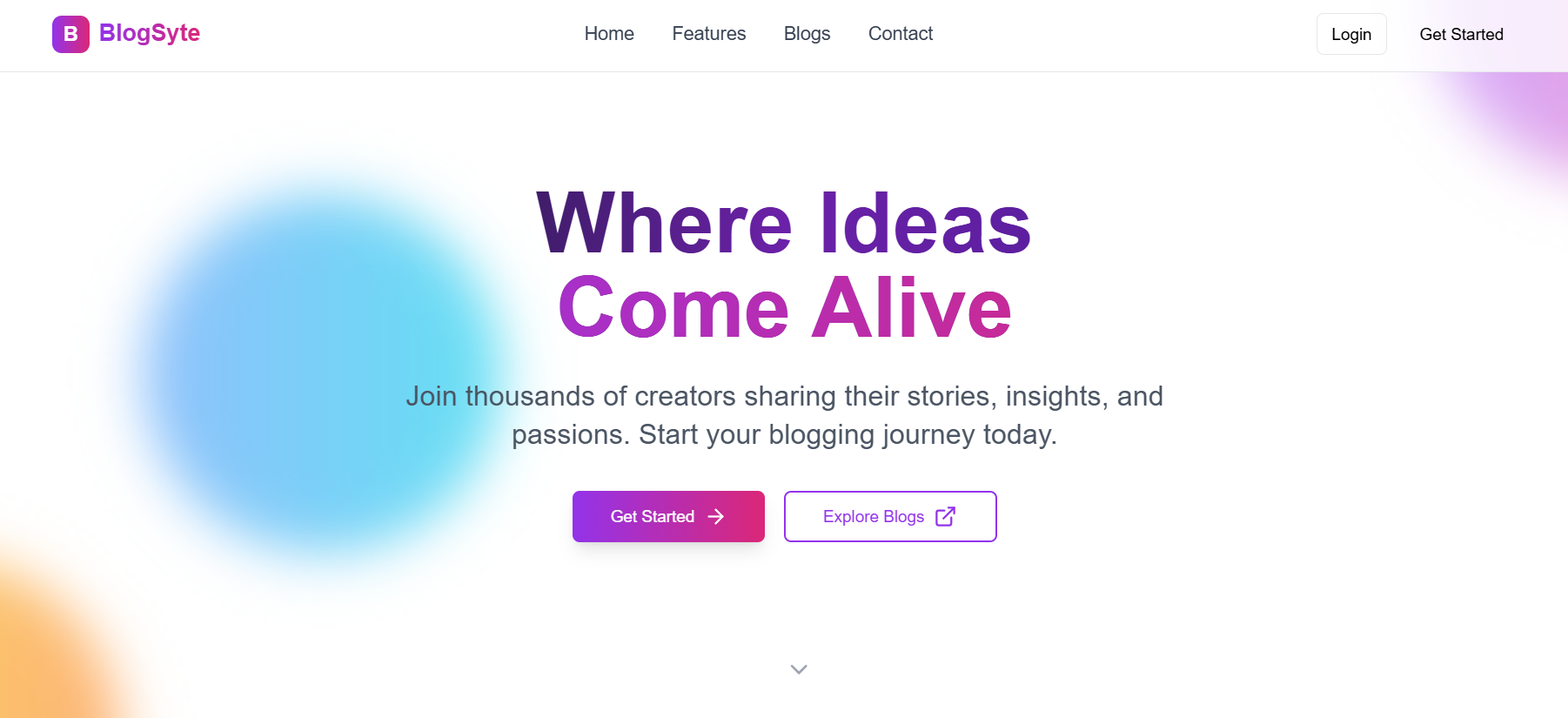 BlogSyte — Worldwide Blogging Platform