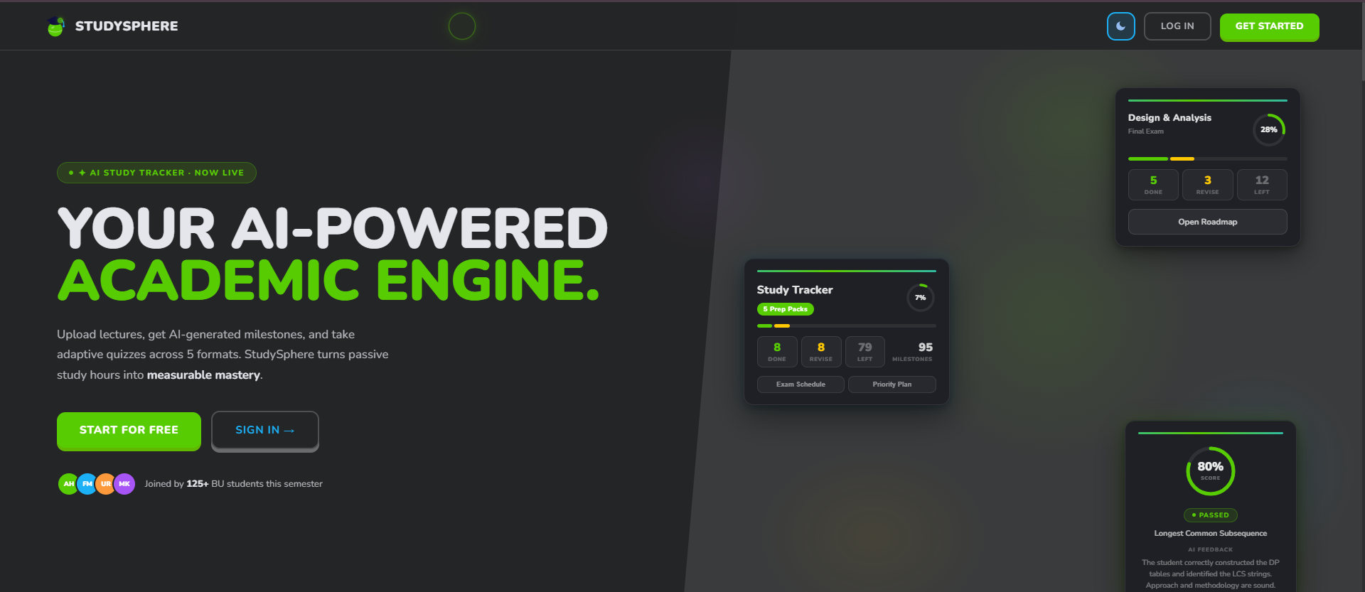 StudySphere — AI-Powered Study Tracker